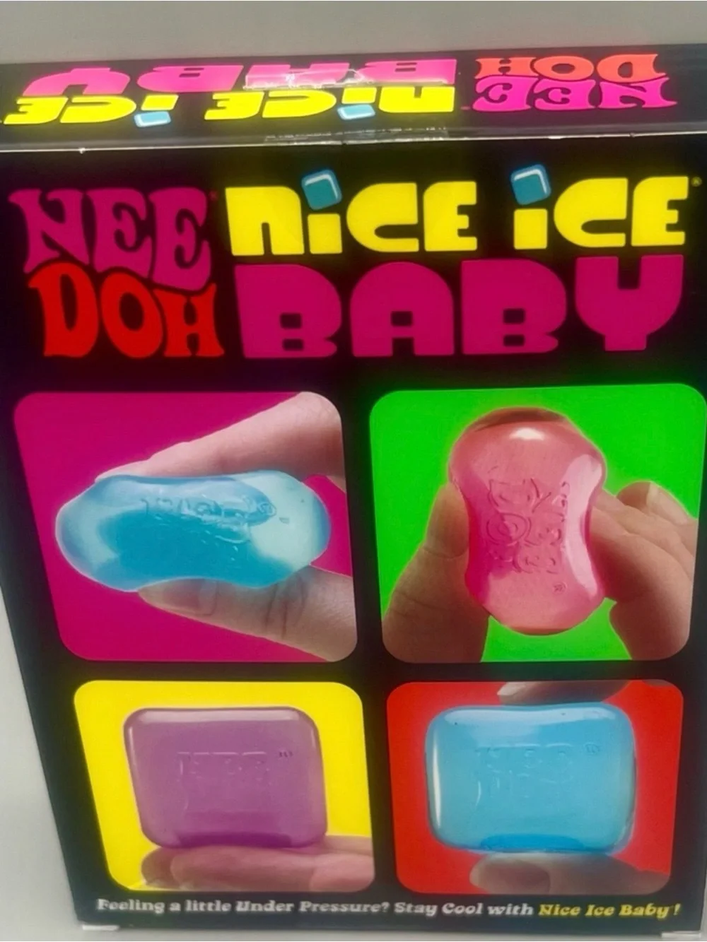 Authentic NEEDOH Nice Ice Baby 4,Mini Cubes Blue, Purple, Pink 💙💜🩷 NEW